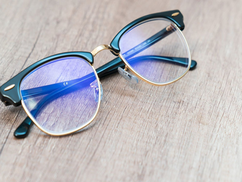 Wear Blue Light-Blocking Glasses